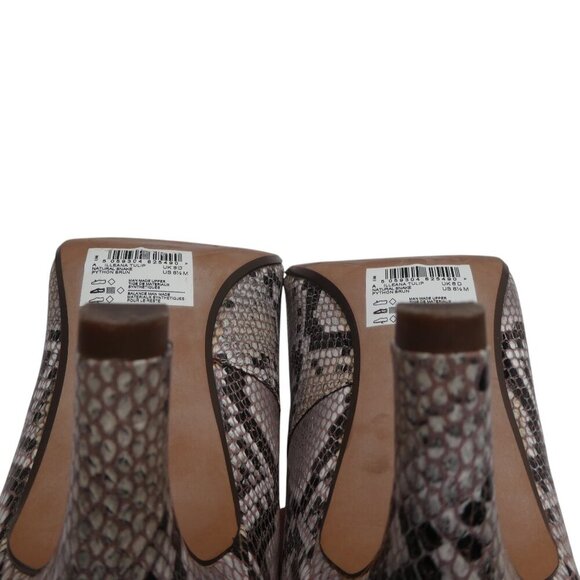 Clarks Illeana Tulip Natural Snake Pointed Toe Pumps Heels Womens 8.5 - Picture 11 of 14